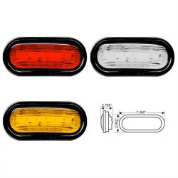 PLAFON SELLADO OVAL 5 LEDS