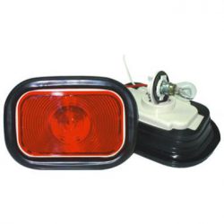 PLAFON RECTANGULAR ROJO